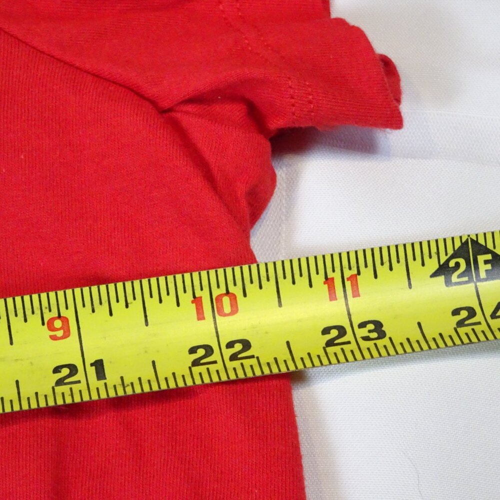 Nike Los Angeles Angels T-shirt. Women's XL. Ohtani #17, Red/Silver letters - Picture 9 of 10